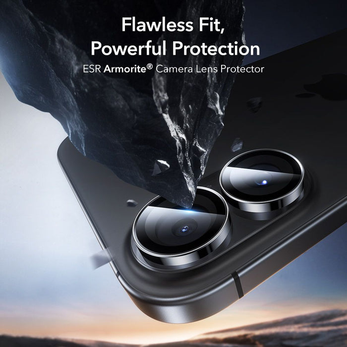 ESR Armorite Camera Cover for iPhone 16 / 16 Plus / 17 - Black