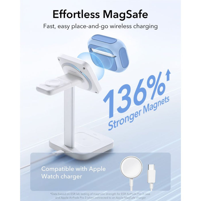 ESR Orbit Halolock MagSafe case for AirPods Pro - blue