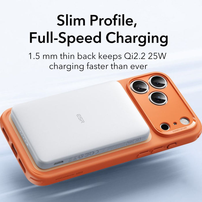 ESR Classic Hybrid MagSafe Case for iPhone 17 Pro Max - Clear Orange