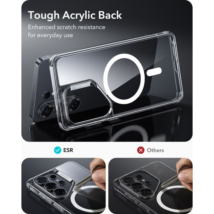 ESR Classic Hybrid MagSafe Case for Samsung Galaxy S26 Ultra - Transparent