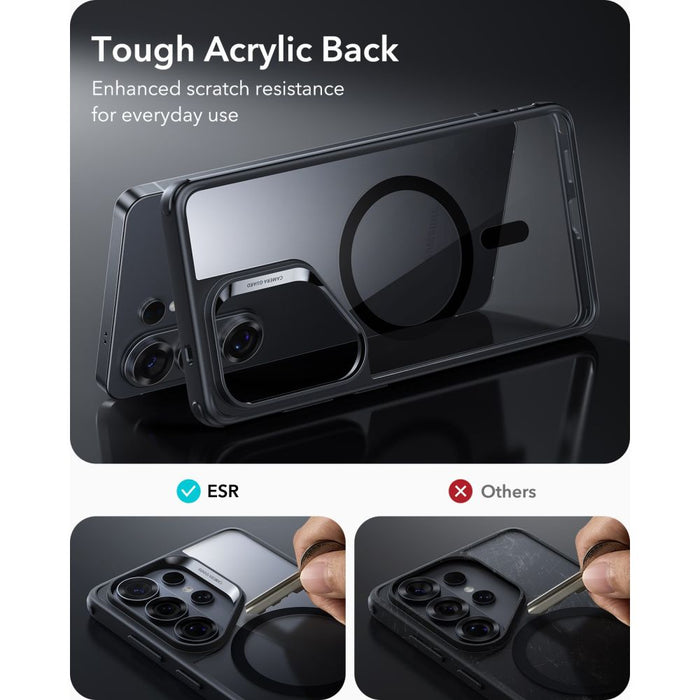 ESR Classic Hybrid MagSafe Case for Samsung Galaxy S26 Ultra - Clear Black