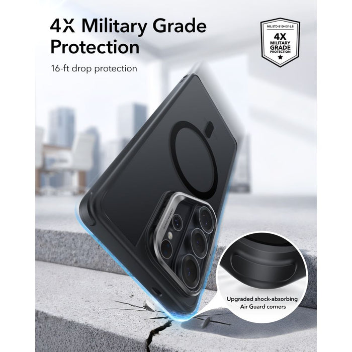 ESR Classic Hybrid Kickstand MagSafe Case for Samsung Galaxy S26 Ultra - Black