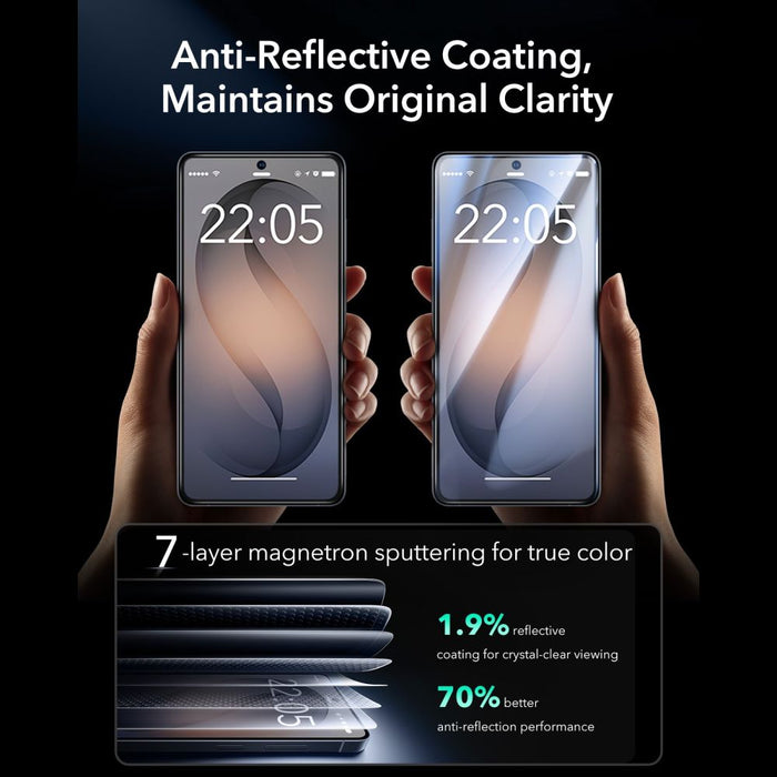ESR UltraFit Armorite 2-Pack Tempered Glass for Samsung Galaxy S26 Ultra