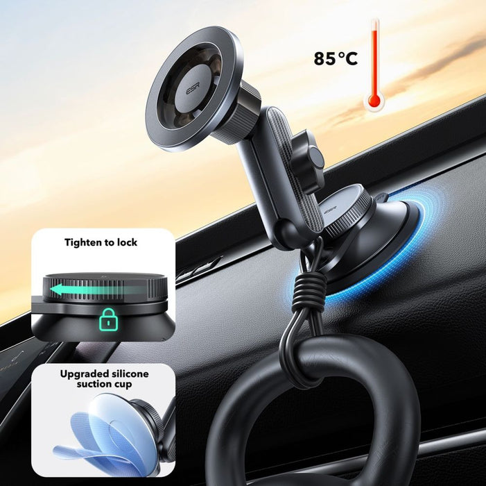 ESR OmniLock MagSafe Cockpit Car Mount - Black