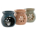 Essential oil burner Home ESPRIT 11 x 6 x 24,5 cm (3 Units) - Почистване Прахосмукачки И Гладене<<<Дом