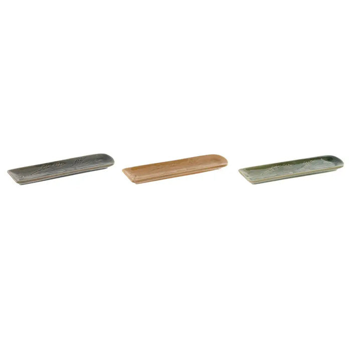 Essential oil burner Home ESPRIT Stoneware 5,8 x 1,5 x 21,8 cm (3 Units) - Почистване Прахосмукачки И Гладене<<<Дом