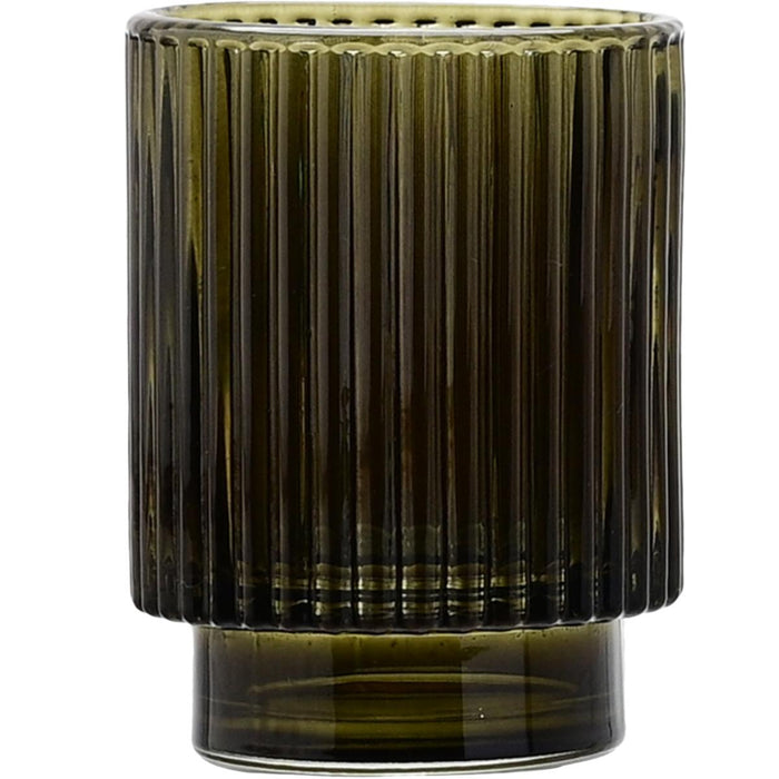 TOOTH BRUSH CUP OLIVE GREEN
