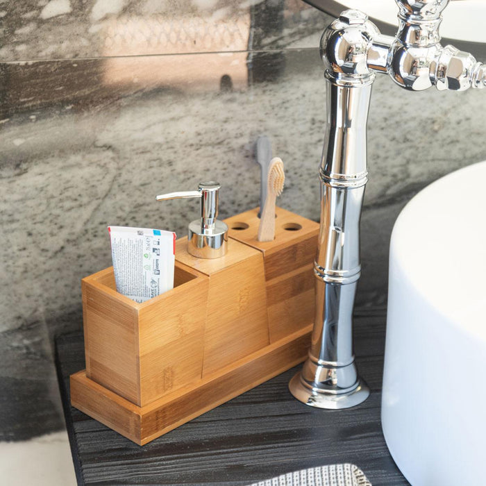 BAMBOO ESSENTIALS ACCESSORIES SET