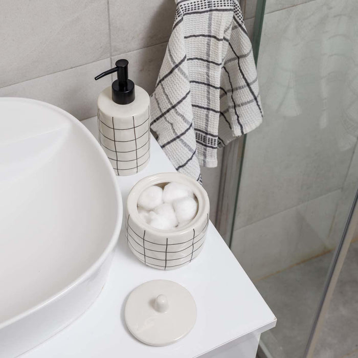 CAGE LIQUID SOAP DISPENSER