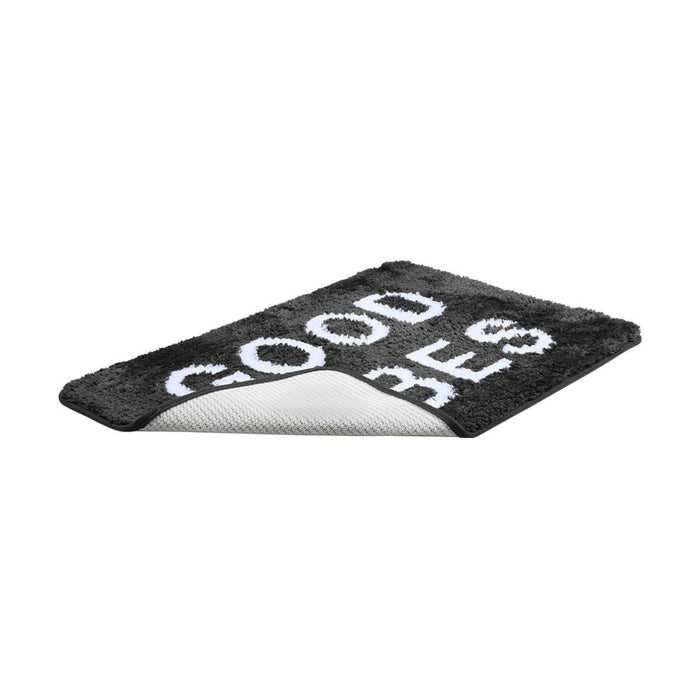 CAGE BLACK BATHROOM MAT