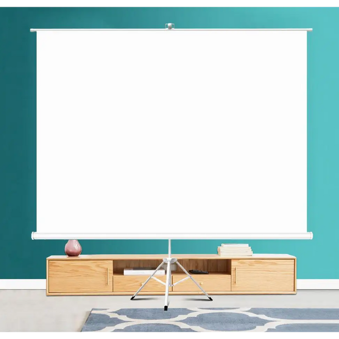 ESTILLO stand screen 244 x 183 cm 120’’ white with black frame 4:3 11 kg - Екрани<<<Проектори интерактивен под