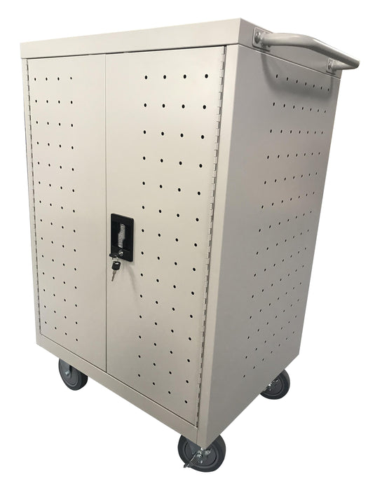 Universal cabinet on wheels Estillo LP-1224, for charging up to 24 pcs. laptops and tablets