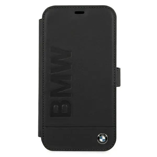Etui BMW BMFLBKP12SSLLBK iPhone 12 mini 5,4’’ czarny/black book Signature - Cell phone cases and covers<<<HurtelXML