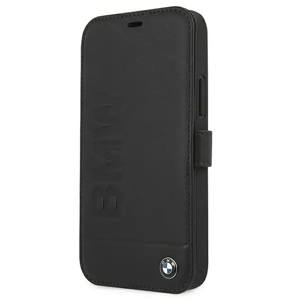 Etui BMW BMFLBKP12SSLLBK iPhone 12 mini 5,4’’ czarny/black book Signature - Cell phone cases and covers<<<HurtelXML