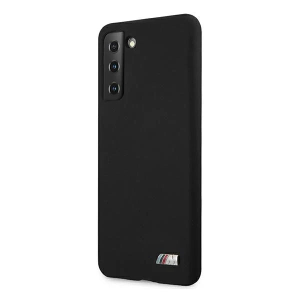 Etui BMW BMHCS21SMSILBK S21 G991 czarny/black Silicone M Collection - Cell phone cases and covers<<<HurtelXML