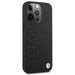 Etui BMW BMHMP14LSLLBK iPhone 14 Pro 6,1’’ czarny/black hardcase Signature Logo Imprint Magsafe - Cell phone cases