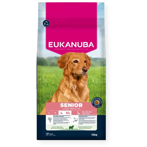 EUKANUBA Senior L XL Rich in lamb & rice - dry dog food - 12kg - Dry foodDLP-KAS<<<For the dogDLP<<<ActionPL