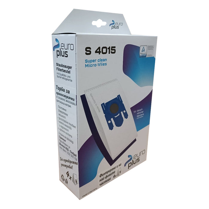 VACUUM BAGS EURO PLUS S 4015