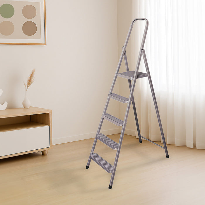 METAL LADDER 5 STEPS SUPER HOME EUROGOLD
