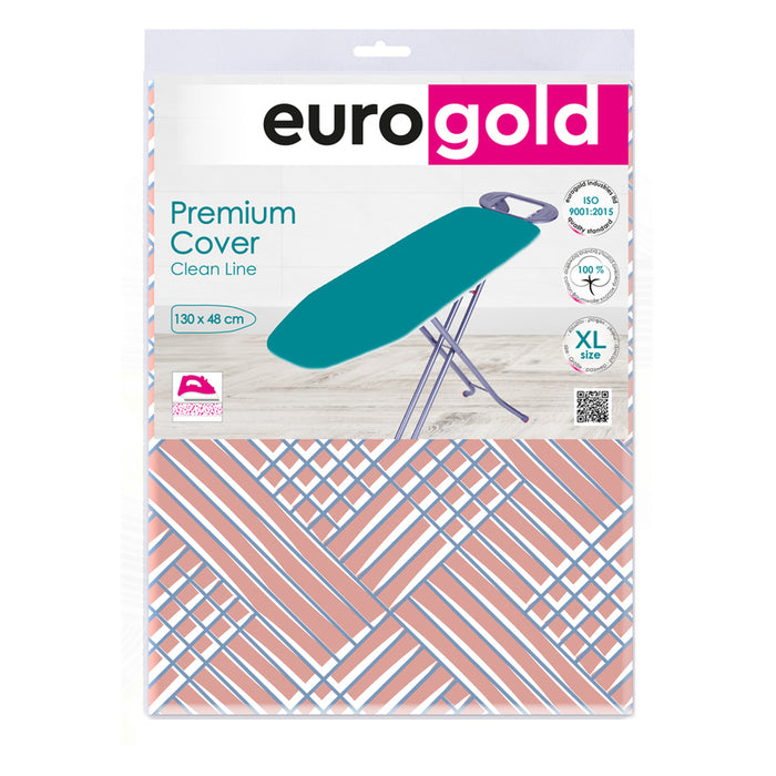IRONING BOARD CASE 130X48 CM EUROGOLD PREMIUM