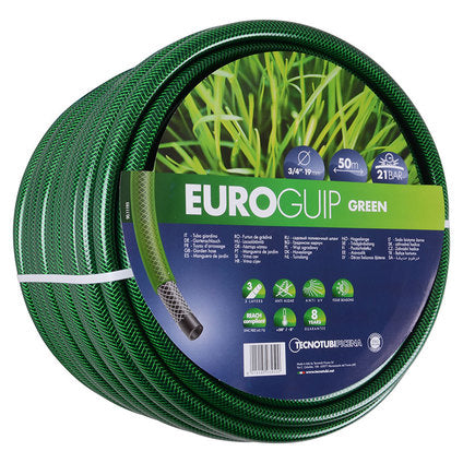 HOSE 50M 3/4" EUROGUIP GREEN