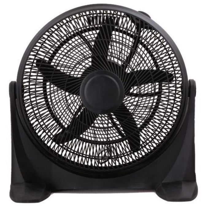 FLOOR FAN F20 100W PVC BLACK