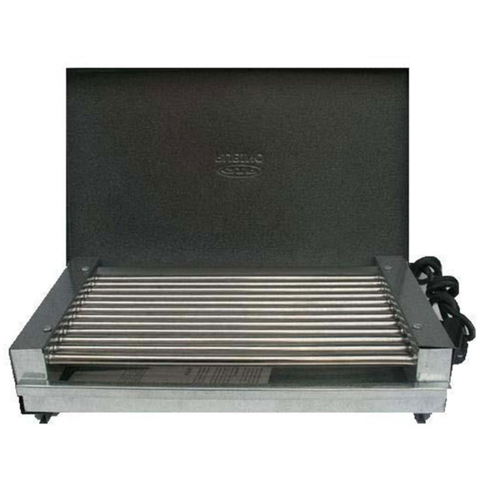 ELECTRIC GRILL RU FOR HOME USE EUROTRADE 1600W, 12 RIBS - WITH COVER 1600 W, COVER
