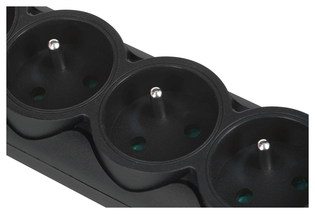 Ever Optima 5m Black 6 AC outlet(s) 250 V