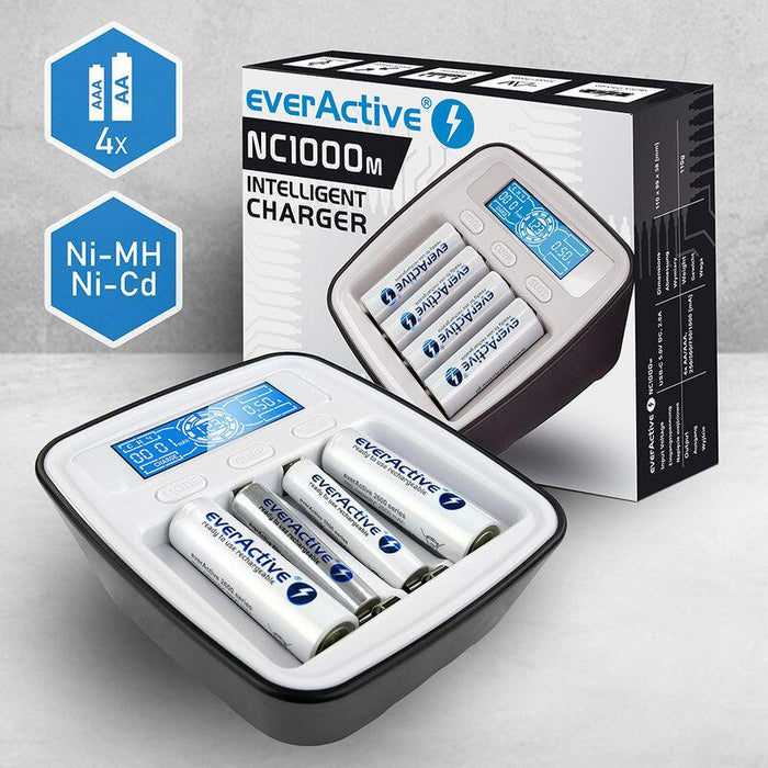 Rechargeable NIMH R6.03 AA/AAA with NC1000M EVERACTIVE microprocessor