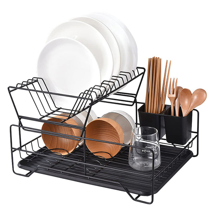 STANDING DISH DRYER BLACK EVO LINE