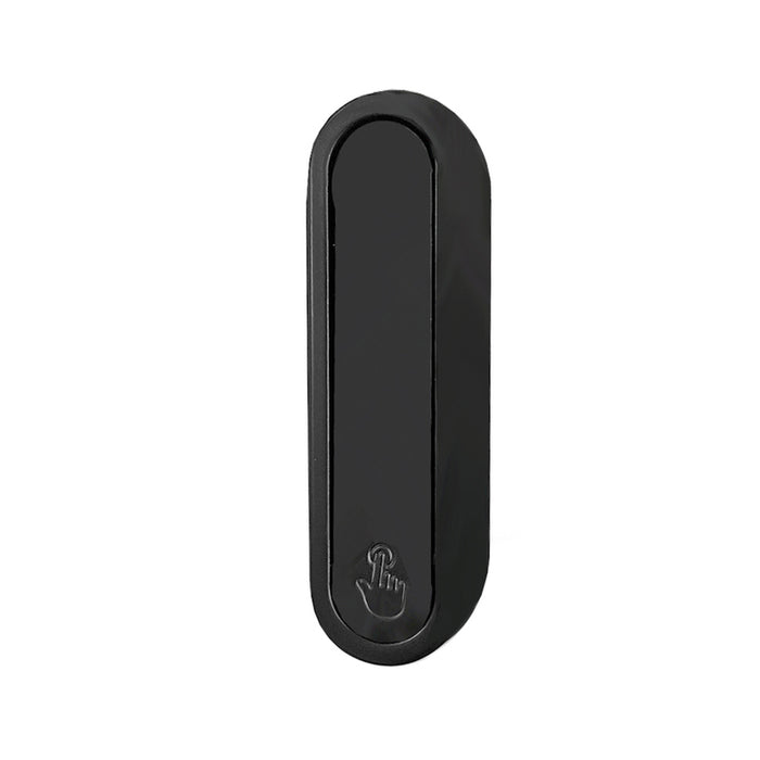 HANGER WITH RETRACTABLE ARM BLACK MATTE EVO LINE 3500
