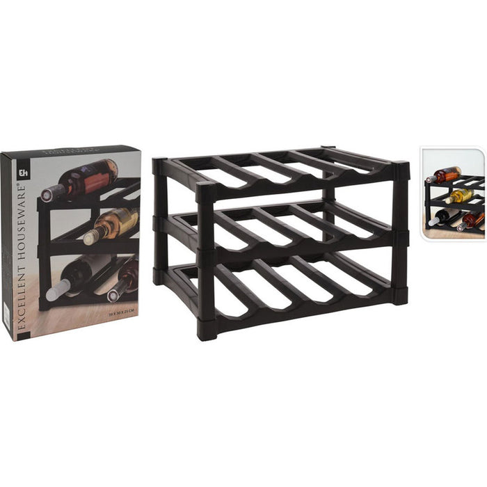 WINE RACK FOR 12 BOTTLES EXCELLENT HOUSEWAR 30001240