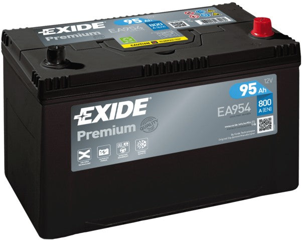 EXIDE PREMIUM 95AH 800A R+ JIS