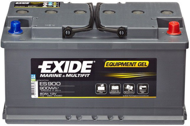 EXIDE EQUIPMENT GEL 80AH R+