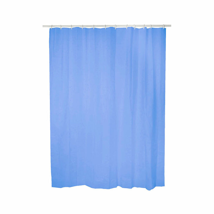 Shower Curtain Exma Blue PVC 140 x 180 cm