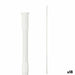 Extendable bar Berilo White Aluminium 200 x 2,2 x 2,2 cm For shower (18 Units) - Баня<<<Дом Градина<<<BigBuy&&&Завеси и