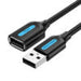 Extension Cable USB 2.0 Male to Female Vention CBIBF 1m Black - Adapters connectors and converters<<<IT