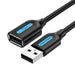 Extension Cable USB 2.0 Male to Female Vention CBIBJ 5m Black - Adapters connectors and converters<<<IT