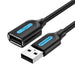 Extension Cable USB 2.0 Male to Female Vention CBIBJ 5m Black - Adapters connectors and converters<<<IT