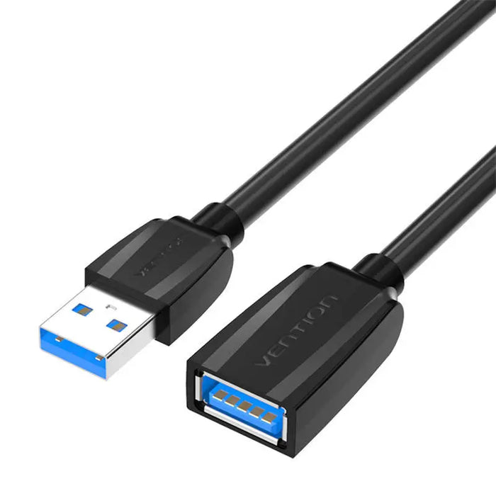 Extension Cable USB 3.0 male USB to female Vention VAS-A45-B200 2m (Black) - USB cables<<<Cables<<<IT