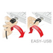 Extension cable USB-A 2.0 male reversible to USB-A 2.0 female 5m - Кабели за мобилни