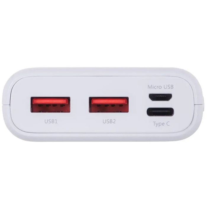 External battery Silicon Power C20QC White 20000 mAh - Външни батерии<<<Мобилни телефони и аксесоари<<<ValiAPI