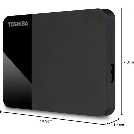 External drive Toshiba 2.5’’ 1TB Canvio Ready 2020 USB 3.2 Gen 1 - Външни дискове<<<Компютърна