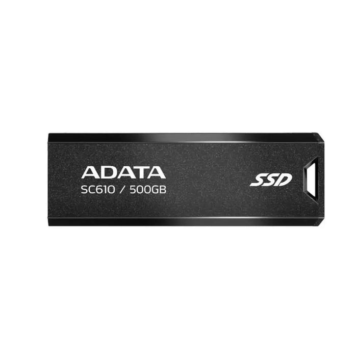 External Hard Drive Adata SC610-500G-CBK SSD 500 GB Black - Компютър Мрежи и компоненти<<<Компютри|