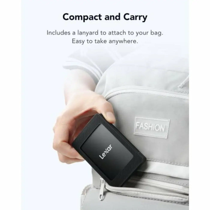 External Hard Drive Lexar LSL500M001T-RNBNG Black 1 TB - Компютър Мрежи и компоненти<<<Компютри|