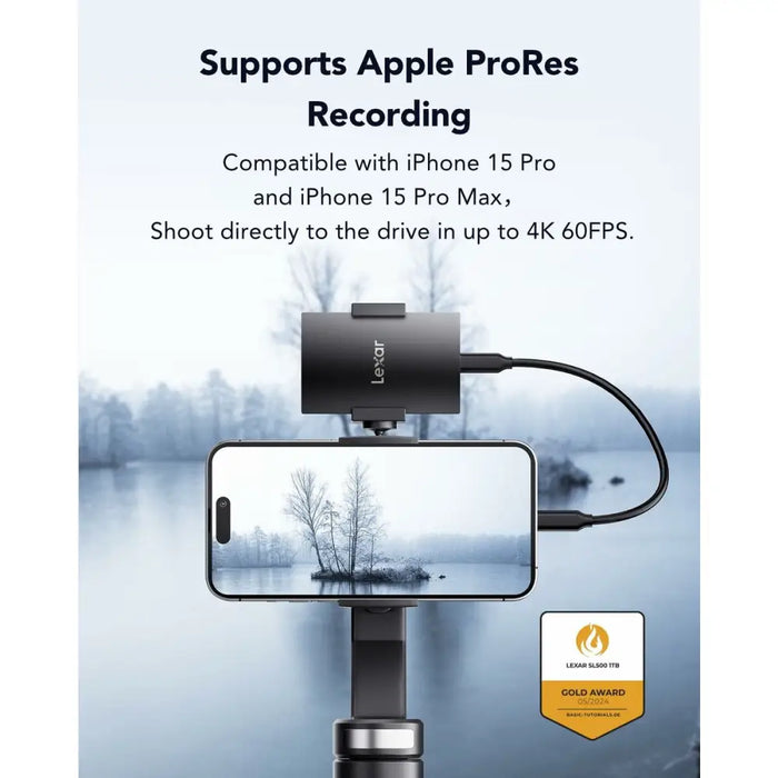 External Hard Drive Lexar SL200 Black 2 TB SSD - Компютър Мрежи и компоненти<<<Компютри| Електроника<<<BigBuy&&&Твърди