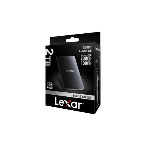 External Hard Drive Lexar SL200 Black 2 TB SSD - Компютър Мрежи и компоненти<<<Компютри| Електроника<<<BigBuy&&&Твърди