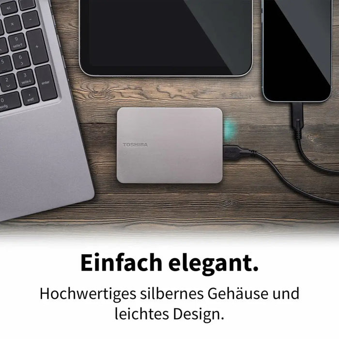 External Hard Drive Toshiba HDTX210ESCAA Grey Magnetic - Компютър Мрежи и компоненти<<<Компютри|