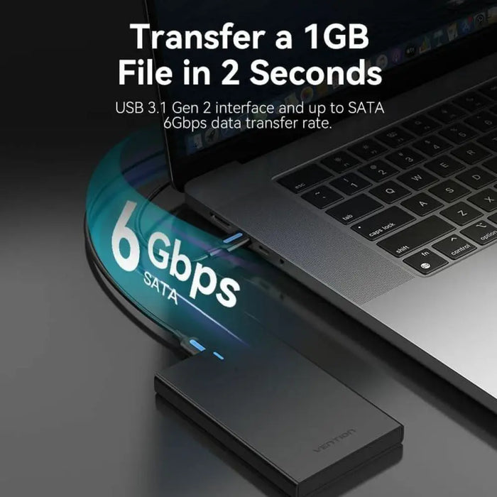 External Hard Drive Vention KPBB0 Black - Твърди дискове<<<Компютър Мрежи и компоненти<<<Компютри| Електроника<<<BigBuy