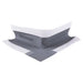 EXTERNAL REINFORCING ANGLE FOR WATERPROOFING ISOMAT 21X21 CM - Хидроизолация за бани и тераси<<<Сухи строителни